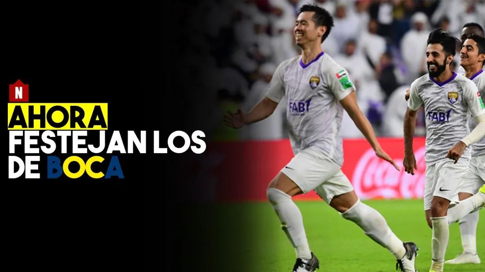 Ahora festejan los de Boca