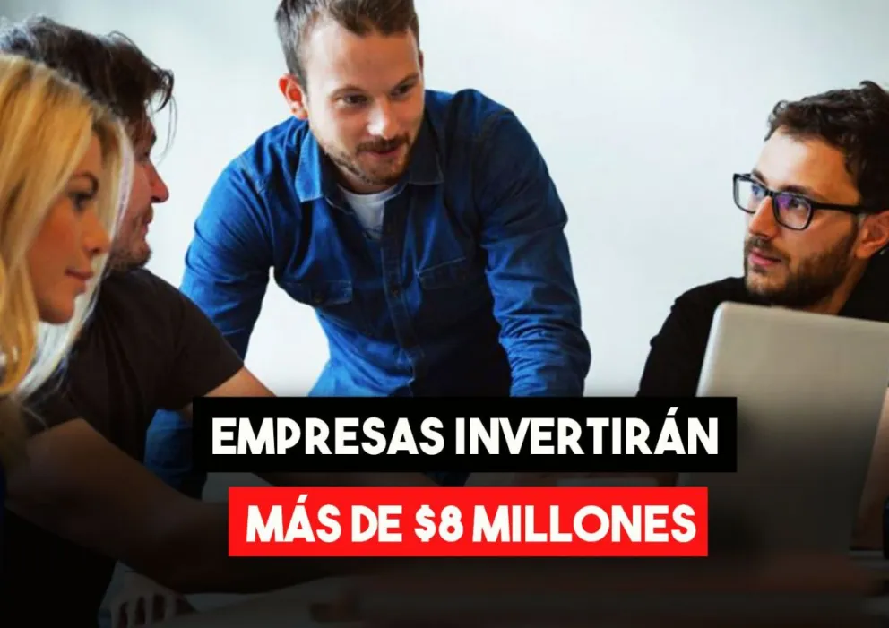 Empresas invertirán más de $8 millones gracias al Bono Fiscal