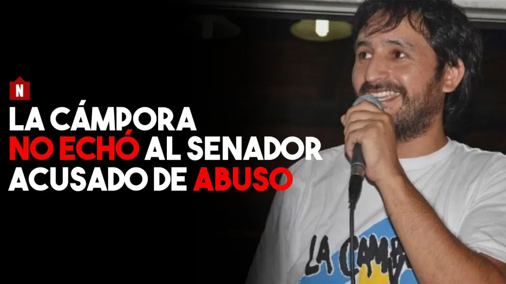 Tras denuncias públicas por abuso sexual, La Cámpora no expulsó al senador Romero