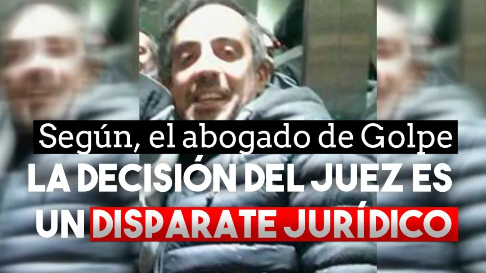 Golpe preso por una arbitrariedad