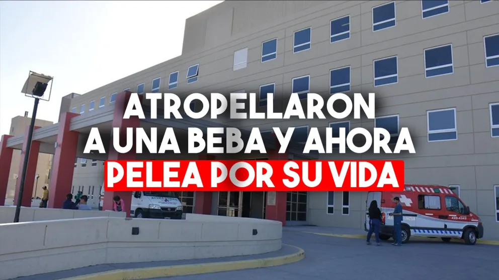 Una beba de un año y siete meses grave tras ser atropellada