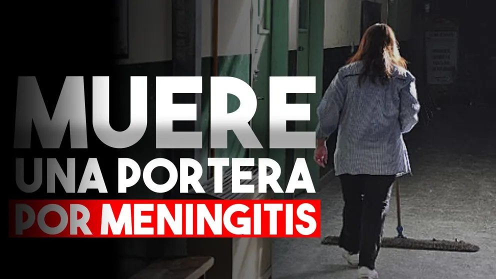 Meningitis: muera una portera de 61 años