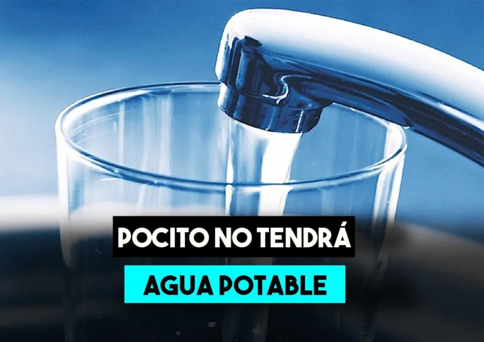 Pocito no tendrá agua este jueves