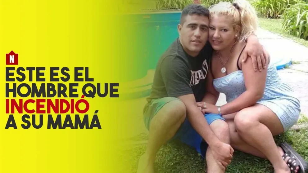Este es el hombre que incendió a su mamá