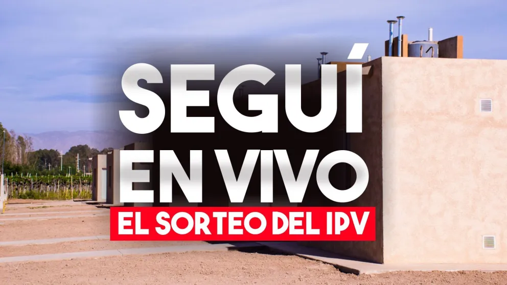 Seguí en vivo el sorteo del IPV