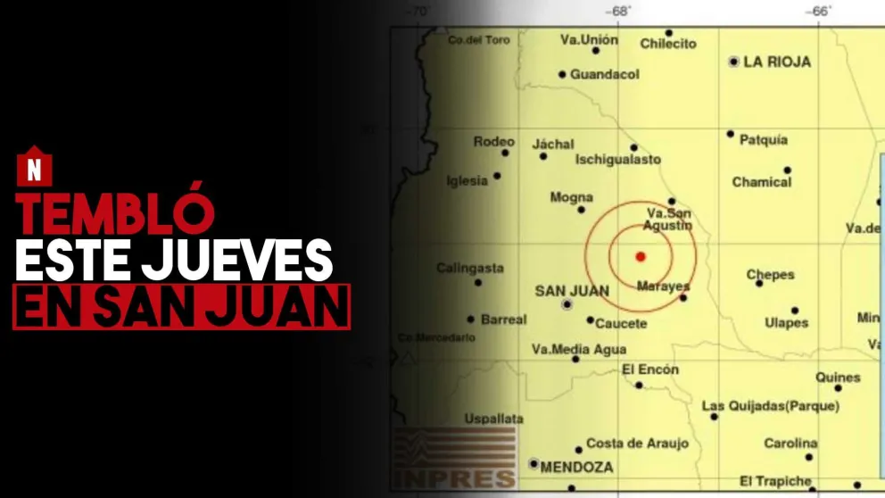 Tembló en San Juan