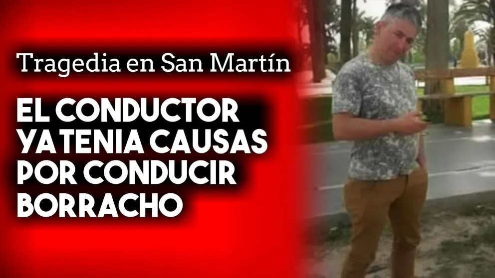 El conductor que mató a dos menores, tendría dos causas anteriores  por conducir ebrio