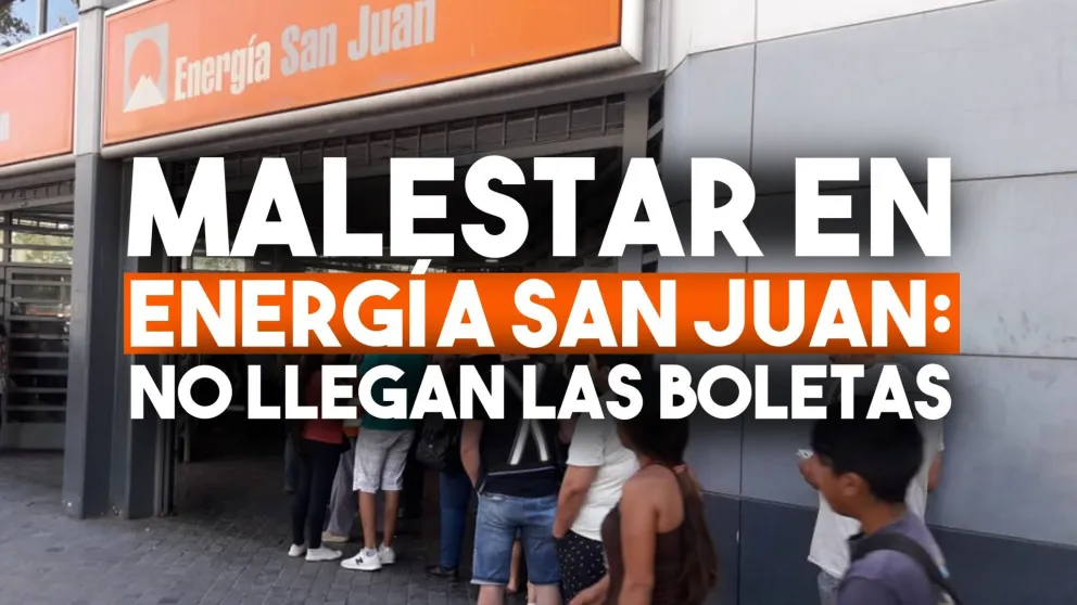 Malestar en Energía San Juan: no llegan las boletas