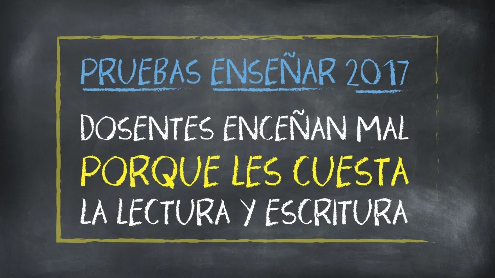 Complicados: la prueba Enseñar desnudó la realidad de la preparación de los docentes