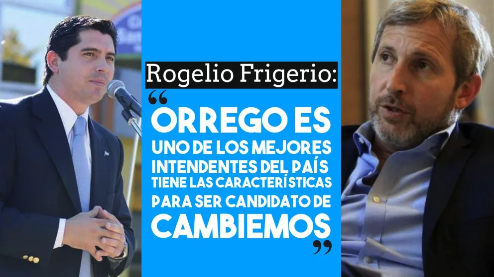 Rogelio Frigerio le dio un guiño a Marcelo Orrego