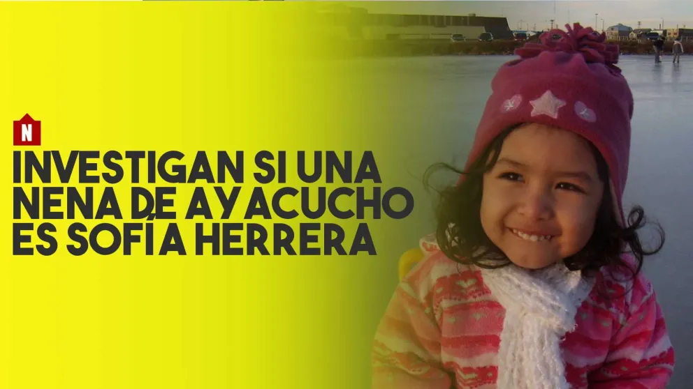 Investigan nuevas pistas del caso Sofía Herrera