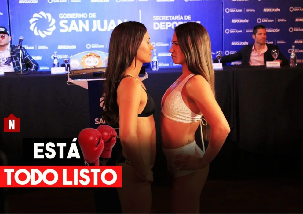 Todo listo para la pelea del año