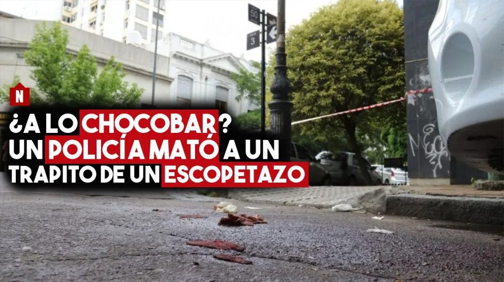 Un Policía le pegó un escopetazo en el pecho a un trapito y lo mató