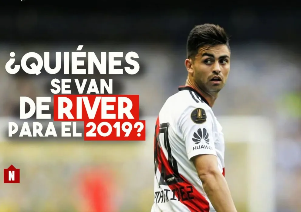 ¿Qué jugadores se irían de River para el 2019?