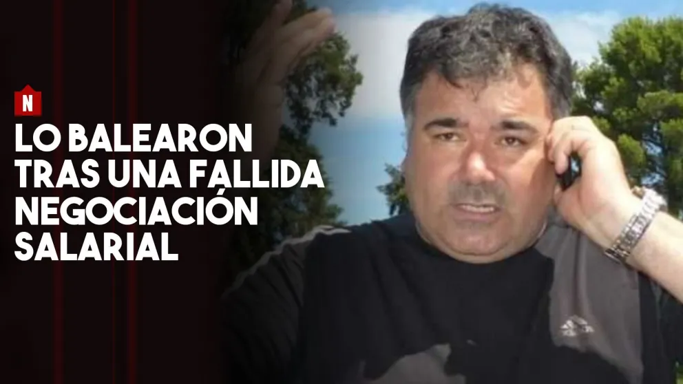 Balearon a un sindicalista luego de una negociación y murió en el hospital