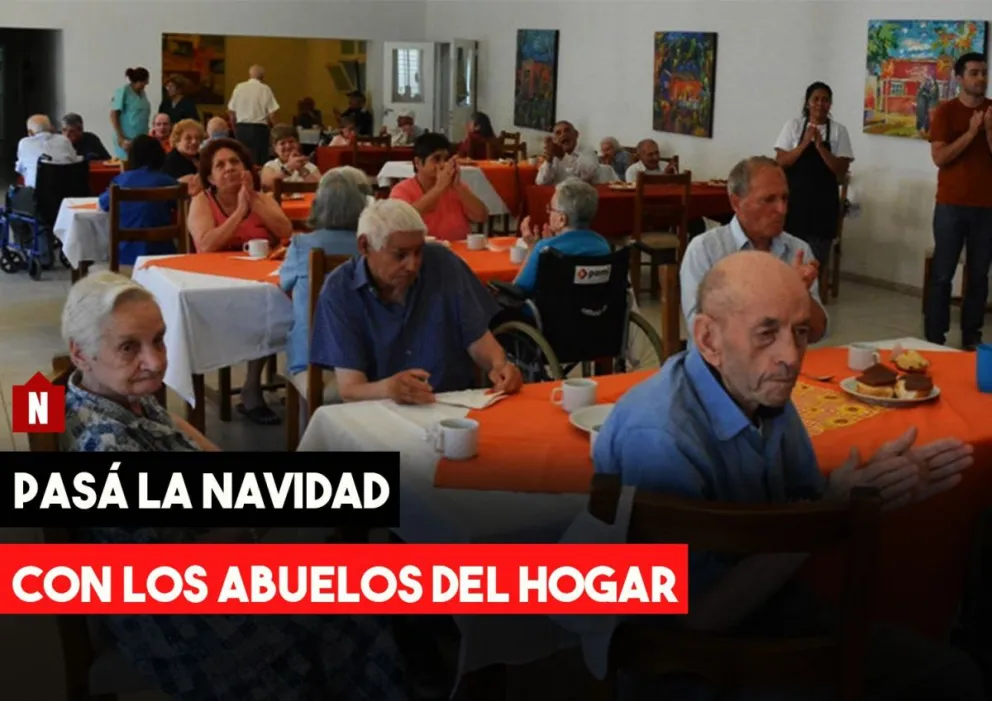 Los abuelos te invitan a visitarlos en Nochebuena