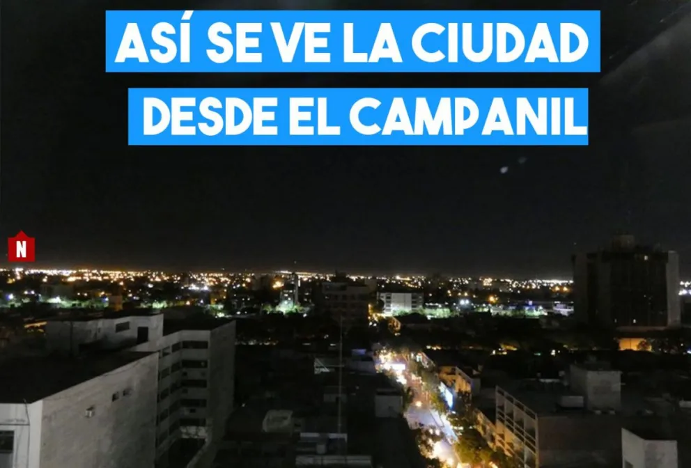 Así se ve la ciudad desde el nuevo Campanil