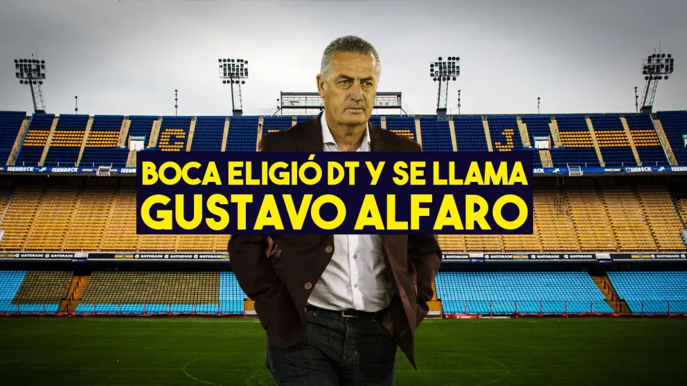 Boca tiene DT y se llama Gustavo Alfaro