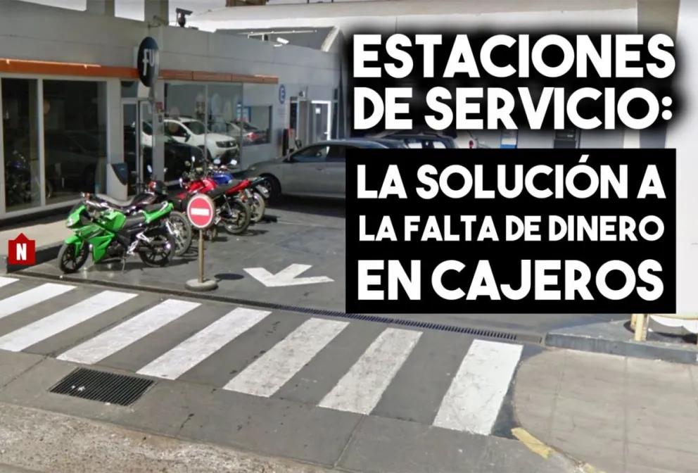 Estaciones de servicio, la solución a la falta dinero en cajeros