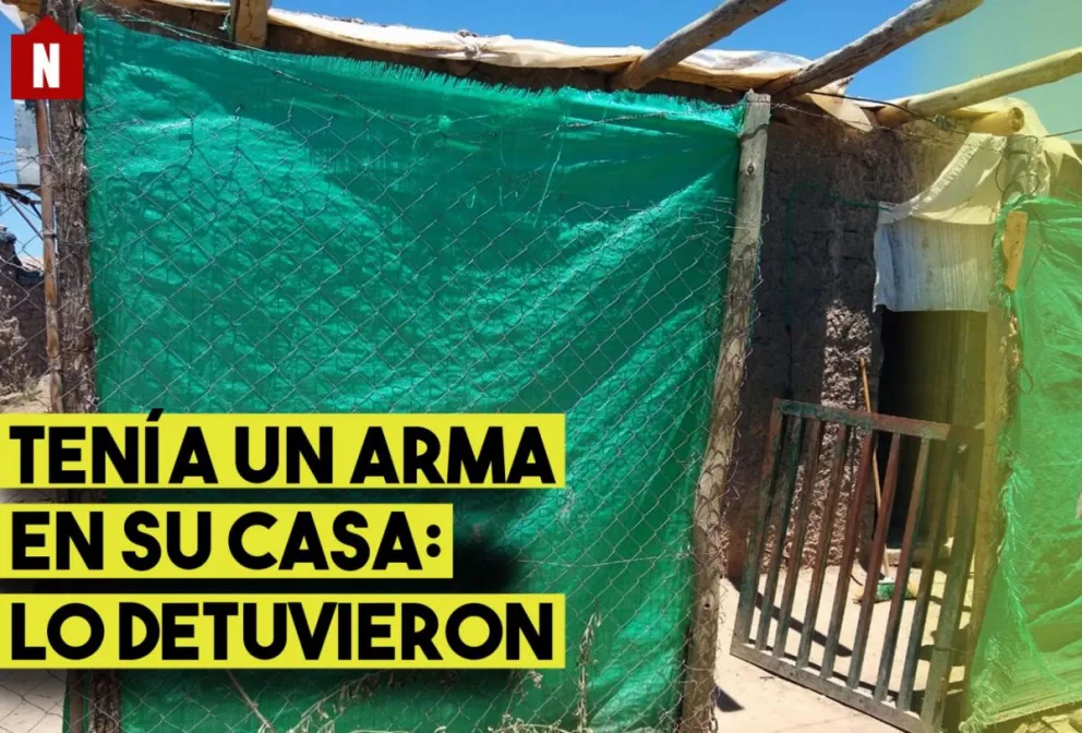Detenido por tener un arma ilegal