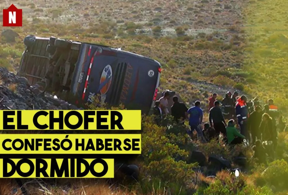 Uspallata: el chofer confesó que se quedó  dormido