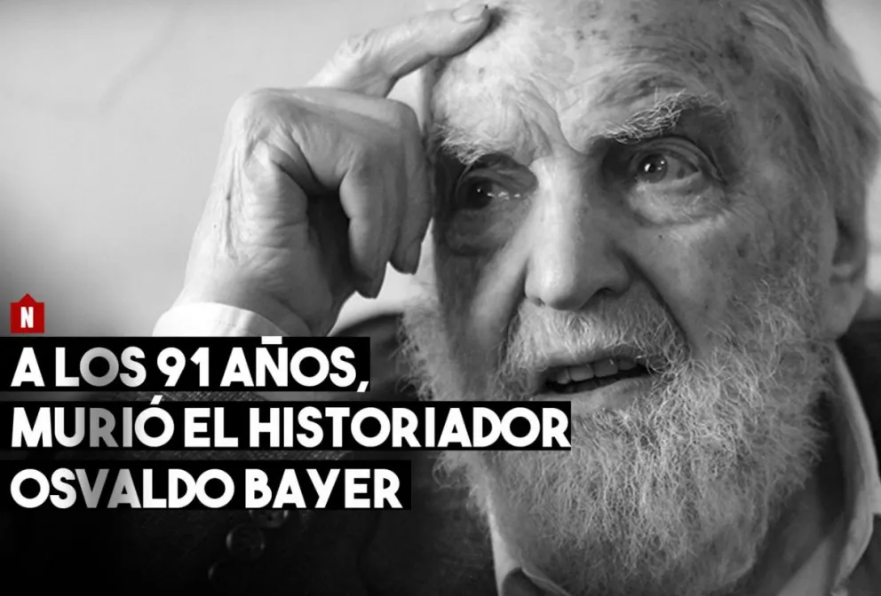 A los 91 años, murió el historiador Osvaldo Bayer