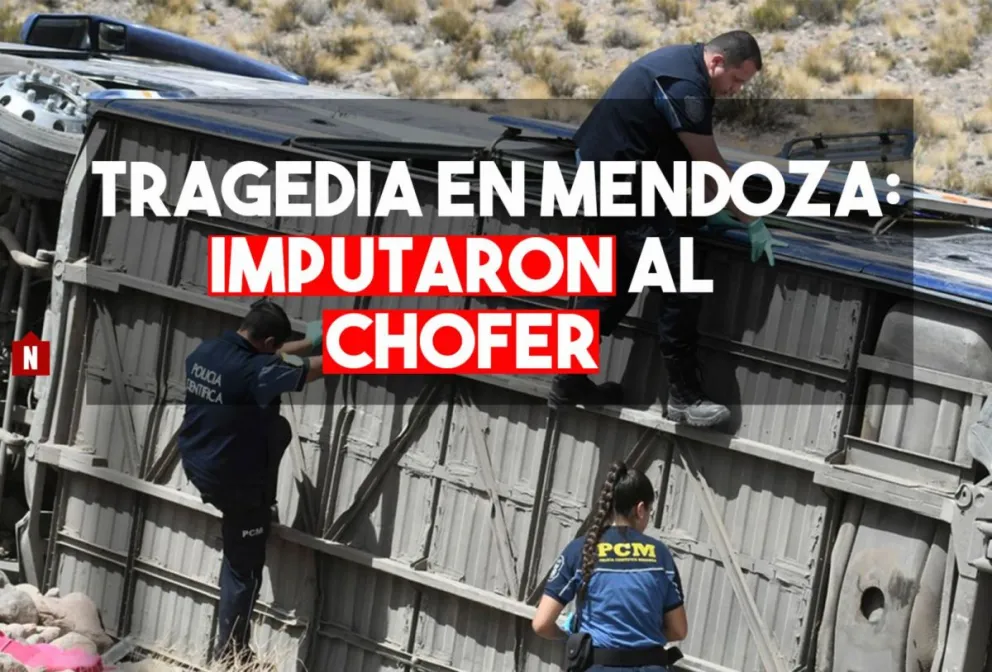 Tragedia en Mendoza: Imputaron al chofer