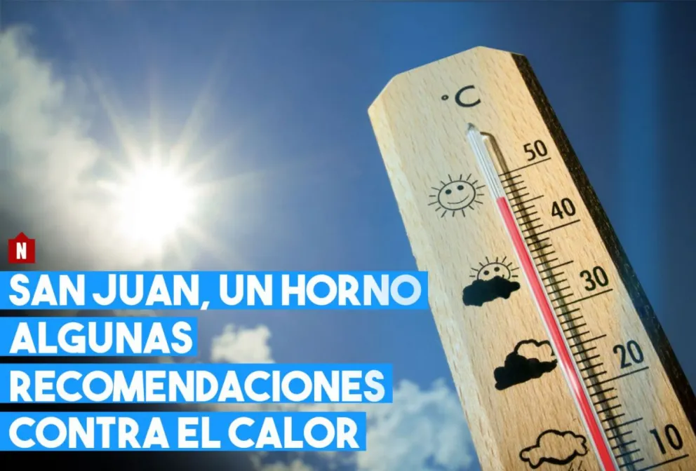 San Juan, un horno: recomendaciones contra el calor