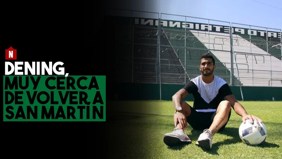 Emanuel Dening, muy cerca de ponerse de nuevo la verdinegra