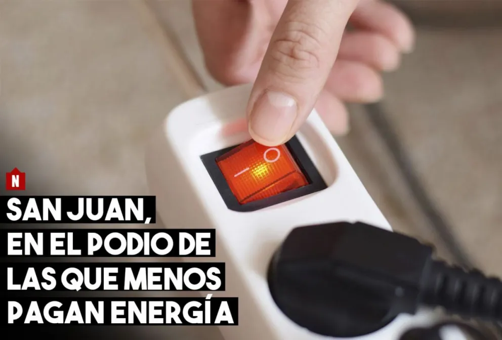 San Juan, en el podio de las que menos pagan energía