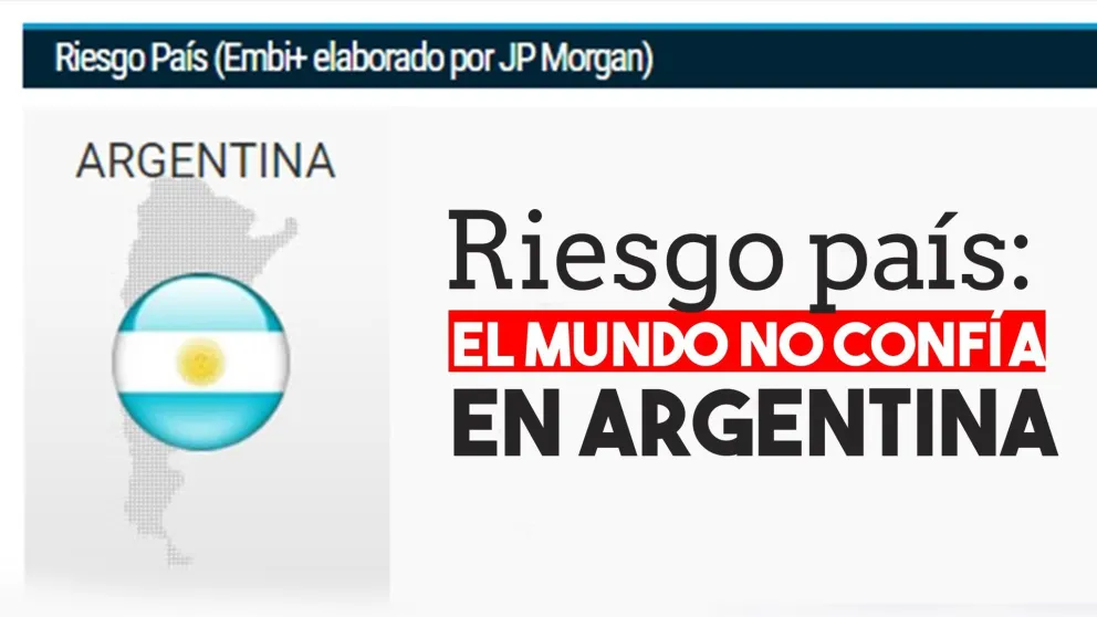 Preocupación por un riesgo país en 832 puntos