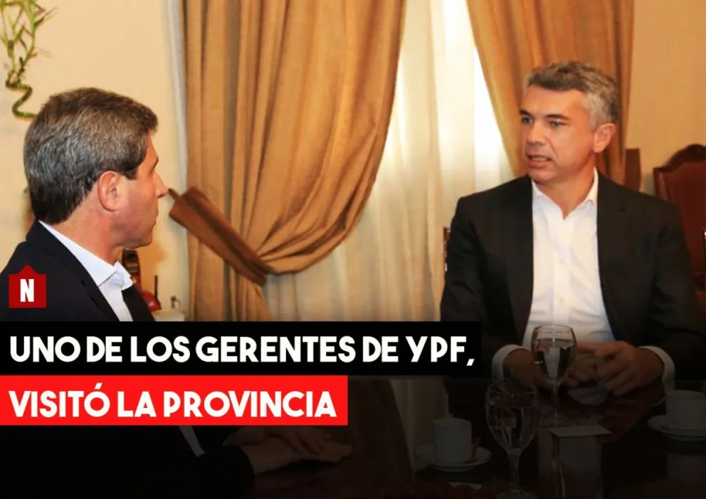 Uno de los gerentes de YPF visitó la provincia