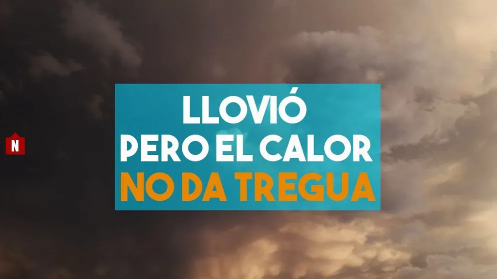 Llovió pero el calor no da tregua