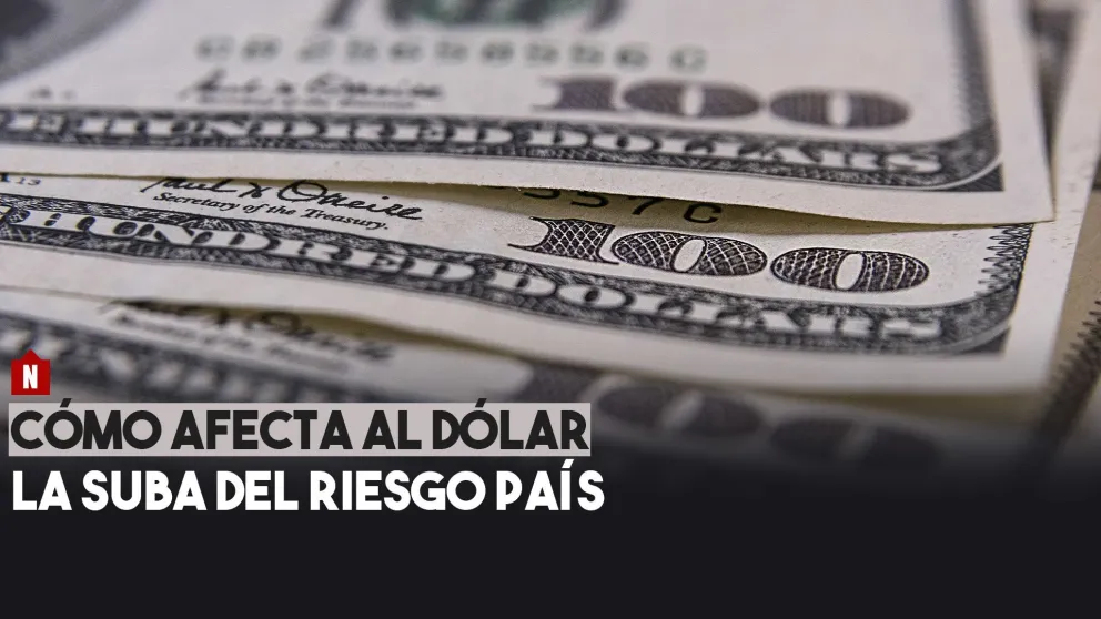 Cómo afecta al dólar la suba del riesgo país