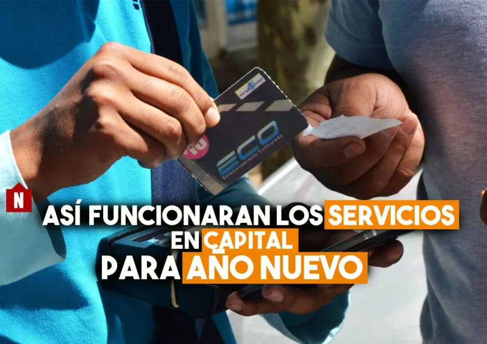 Capital: así funcionarán los servicios en año nuevo