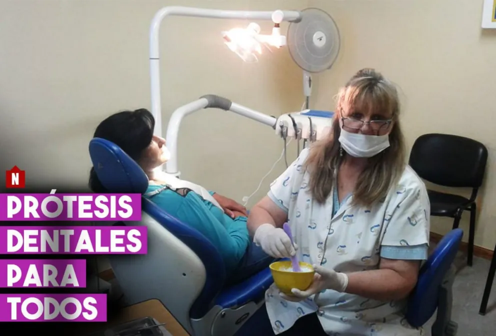 Jáchal: por primera vez, las personas de bajos recursos accederán a prótesis dentales