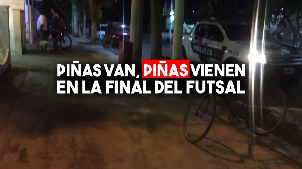 Piñas van, piñas vienen: batalla campal en una final de futsal