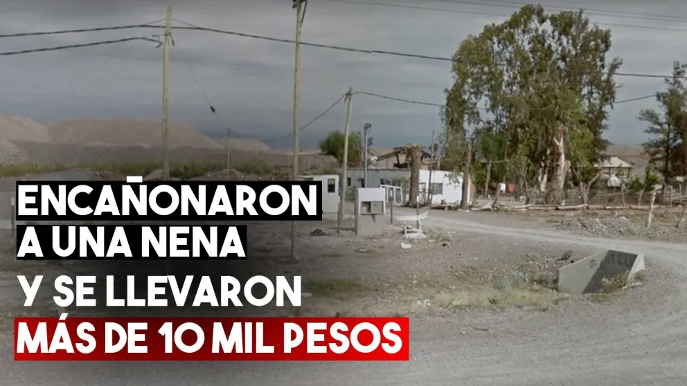 Encañonaron a una nena y se llevaron más de 10 mil pesos