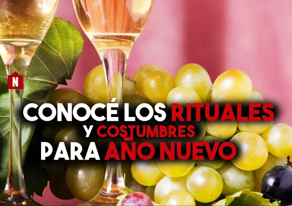 Conocé las diferentes costumbres y rituales para año nuevo