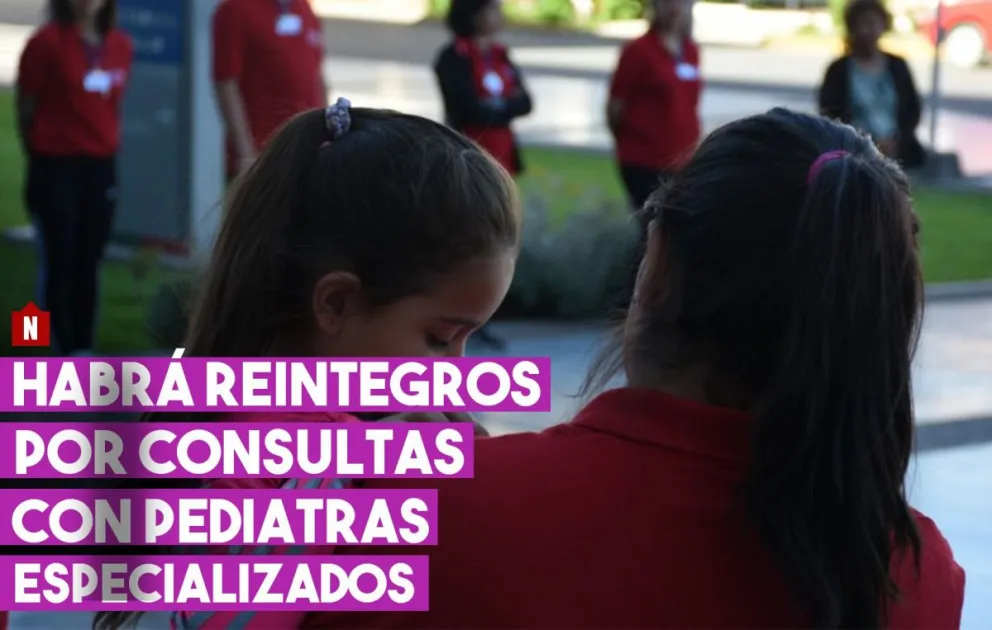 Habrá reintegros por consultas con pediatras especializados