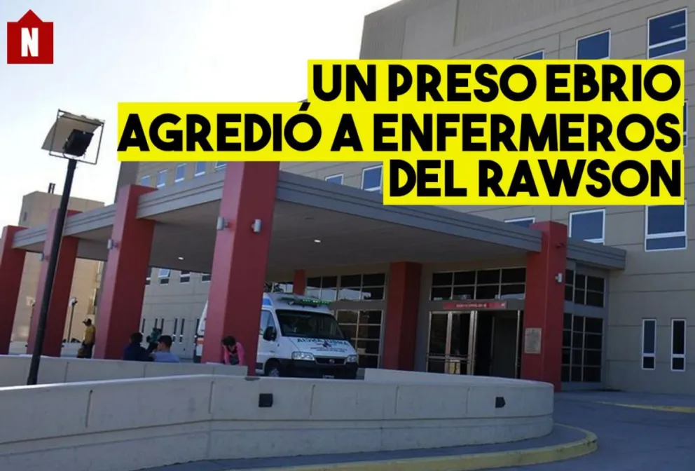 Un preso ebrio agredió a enfermeros del Rawson