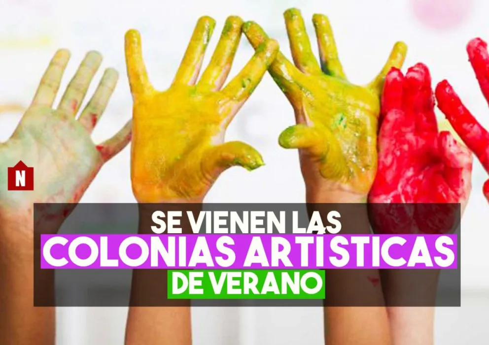 Se vienen las colonias artísticas de verano