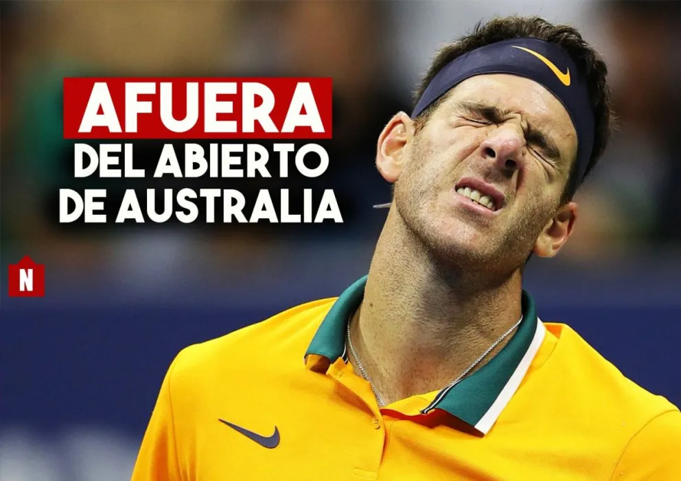 Del Potro saludó a sus seguidores y anunció que no participará del Abierto de Australia