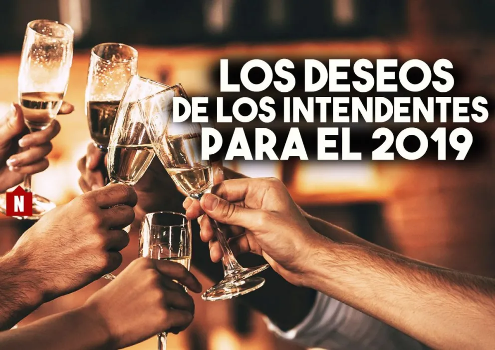 Los intendentes dejaron su mensaje por año nuevo