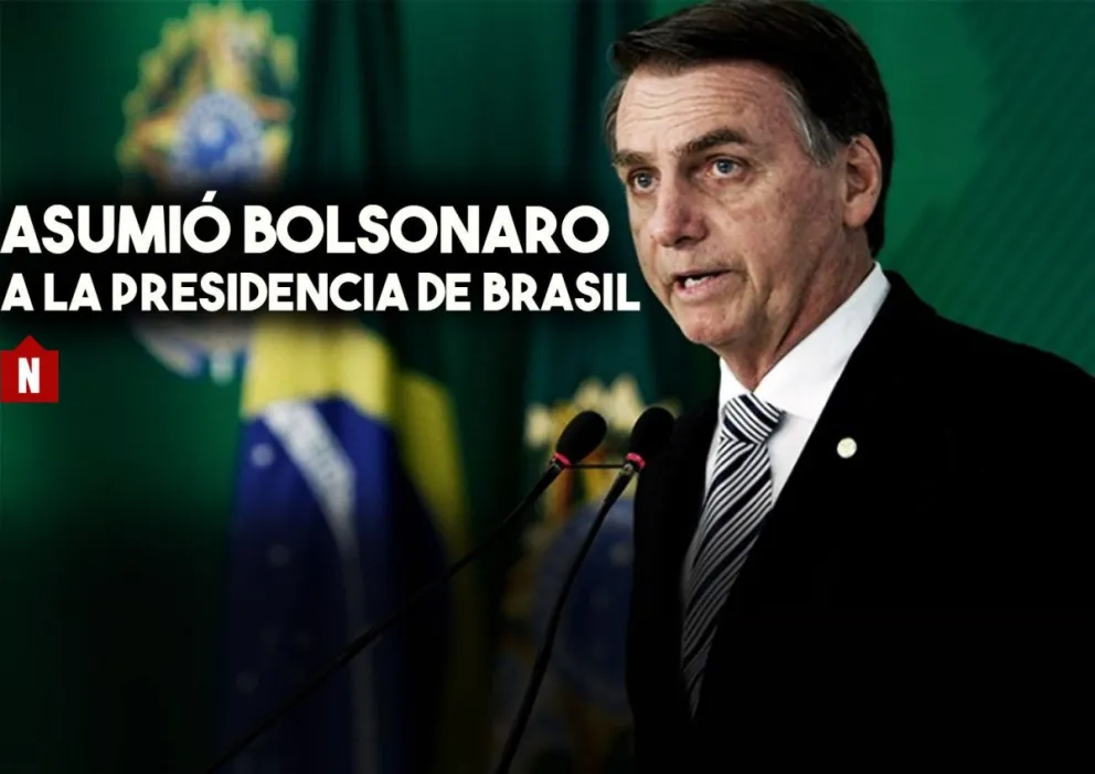 Jair Bolsonaro asumió a la presidencia de Brasil