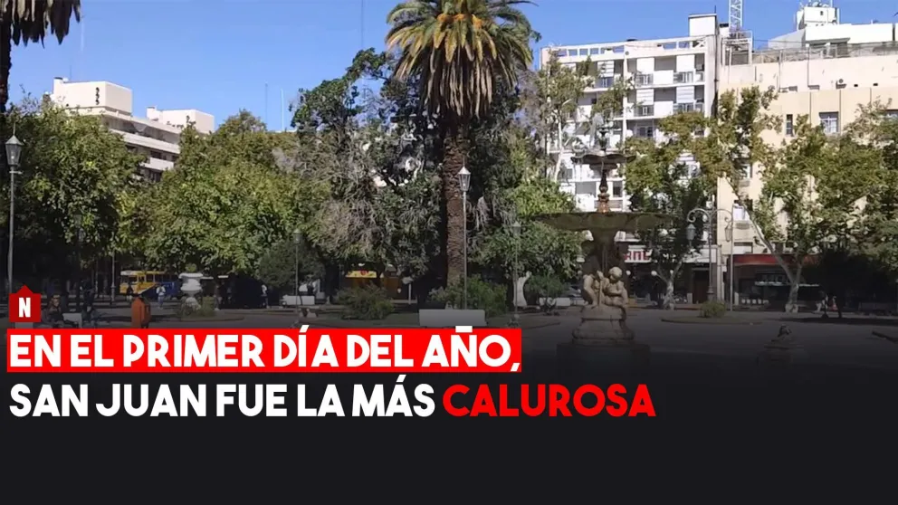 En el primer día del año, San Juan fue la más calurosa