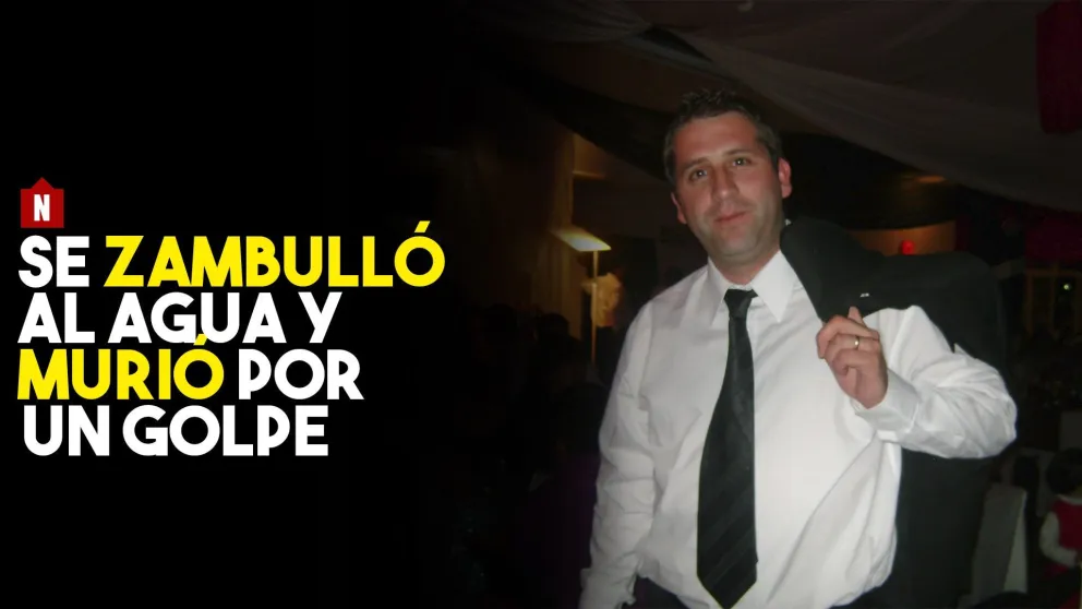 En un camping, se zambulló al agua y murió por un golpe