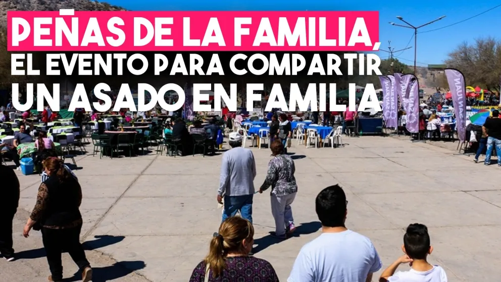 Peñas de la Familia, el evento para compartir un asado en familia