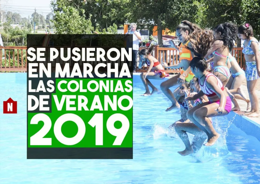 Se pusieron en marcha las colonias de verano