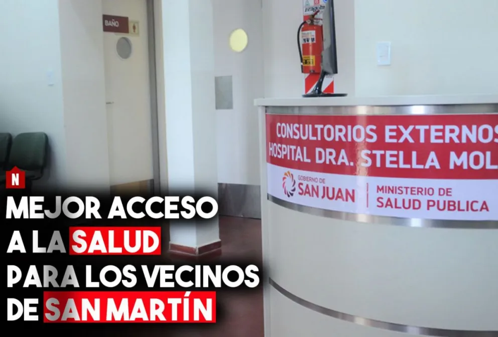 Inauguraron nuevos consultorios externos en el microhospital de San Martín